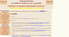 Desktop Screenshot of copropriete-info.fr